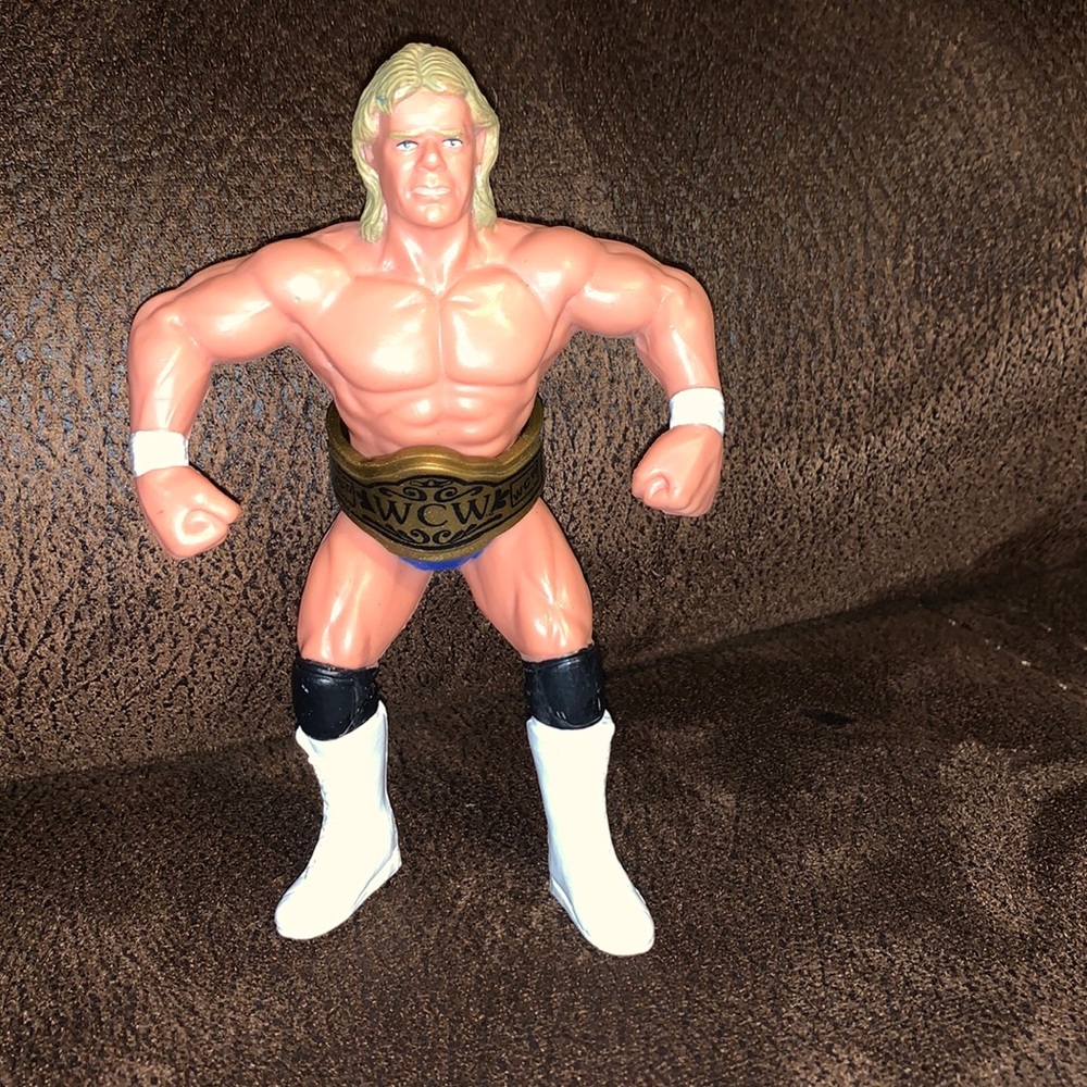 1990 WCW Lex Luger Galoob Wrestling Fiqure Belt